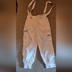 White Cargo Pants with Straps  Sz.28